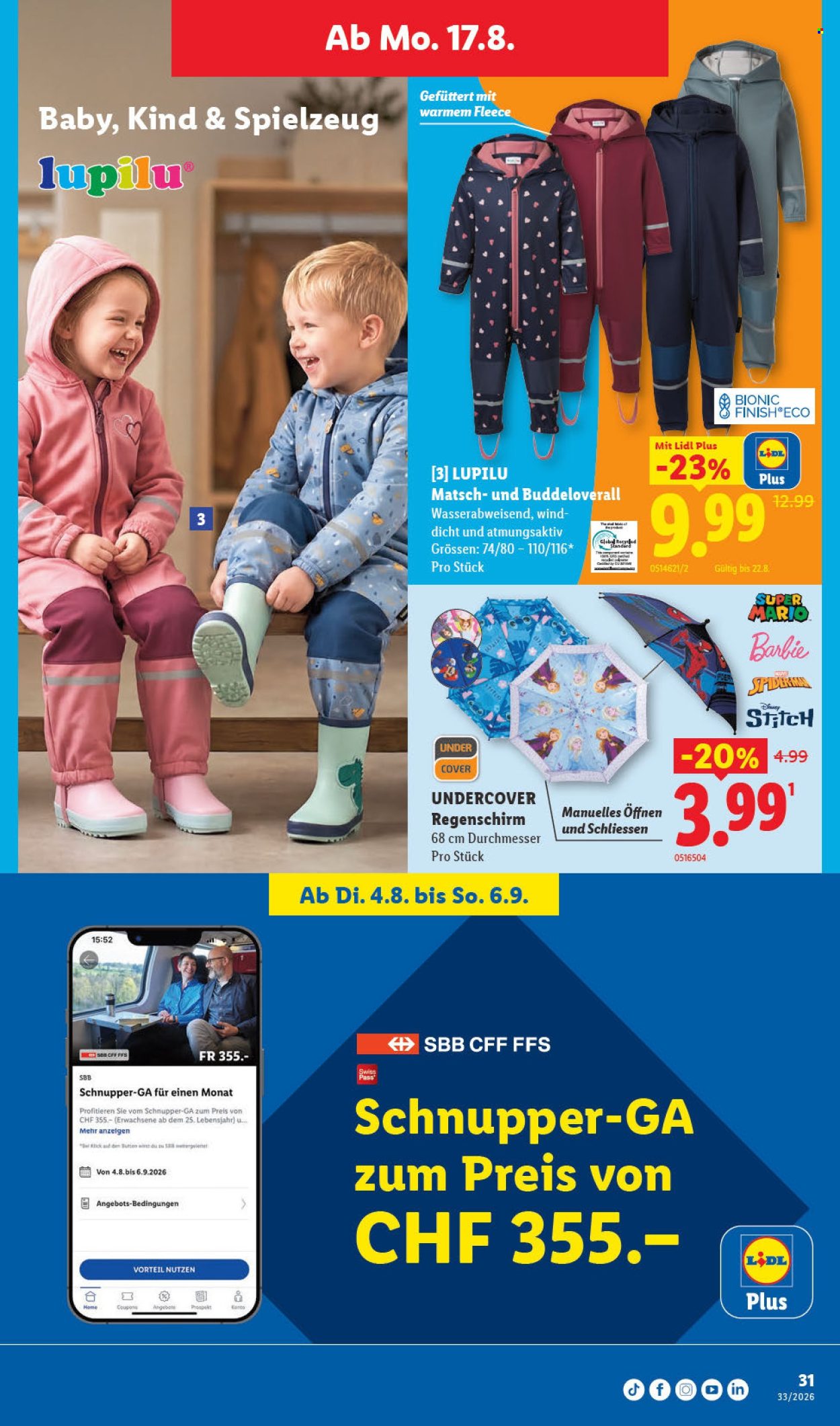 Prospekte Lidl - 13.8.2026 - 19.8.2026. Seite 35. Seite 35