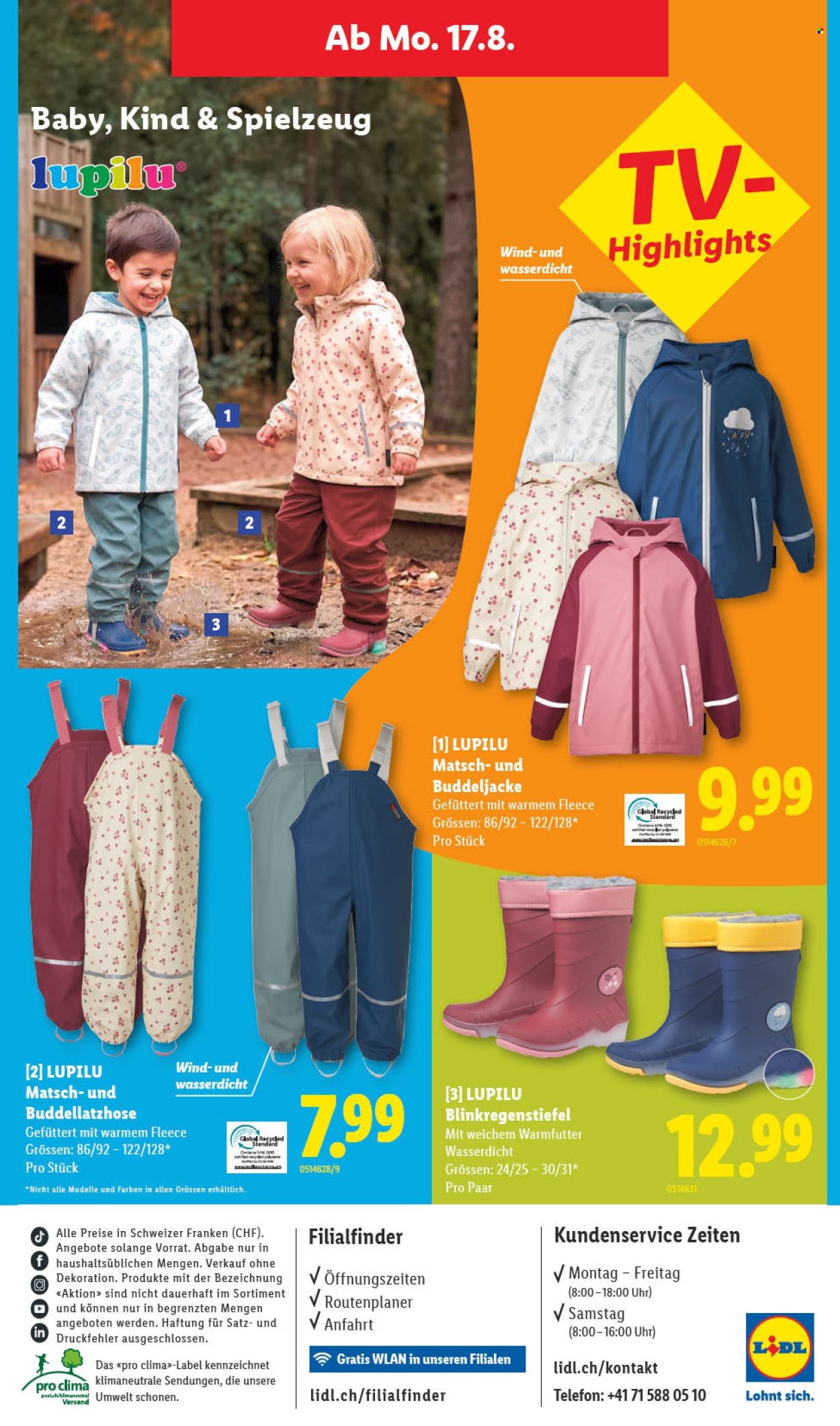 Prospekte Lidl - 13.8.2026 - 19.8.2026. Seite 36. Seite 36