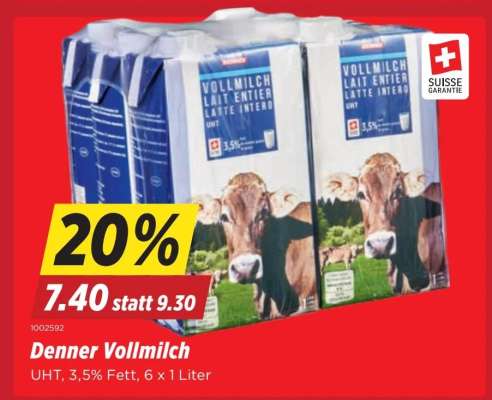 Denner Vollmilch