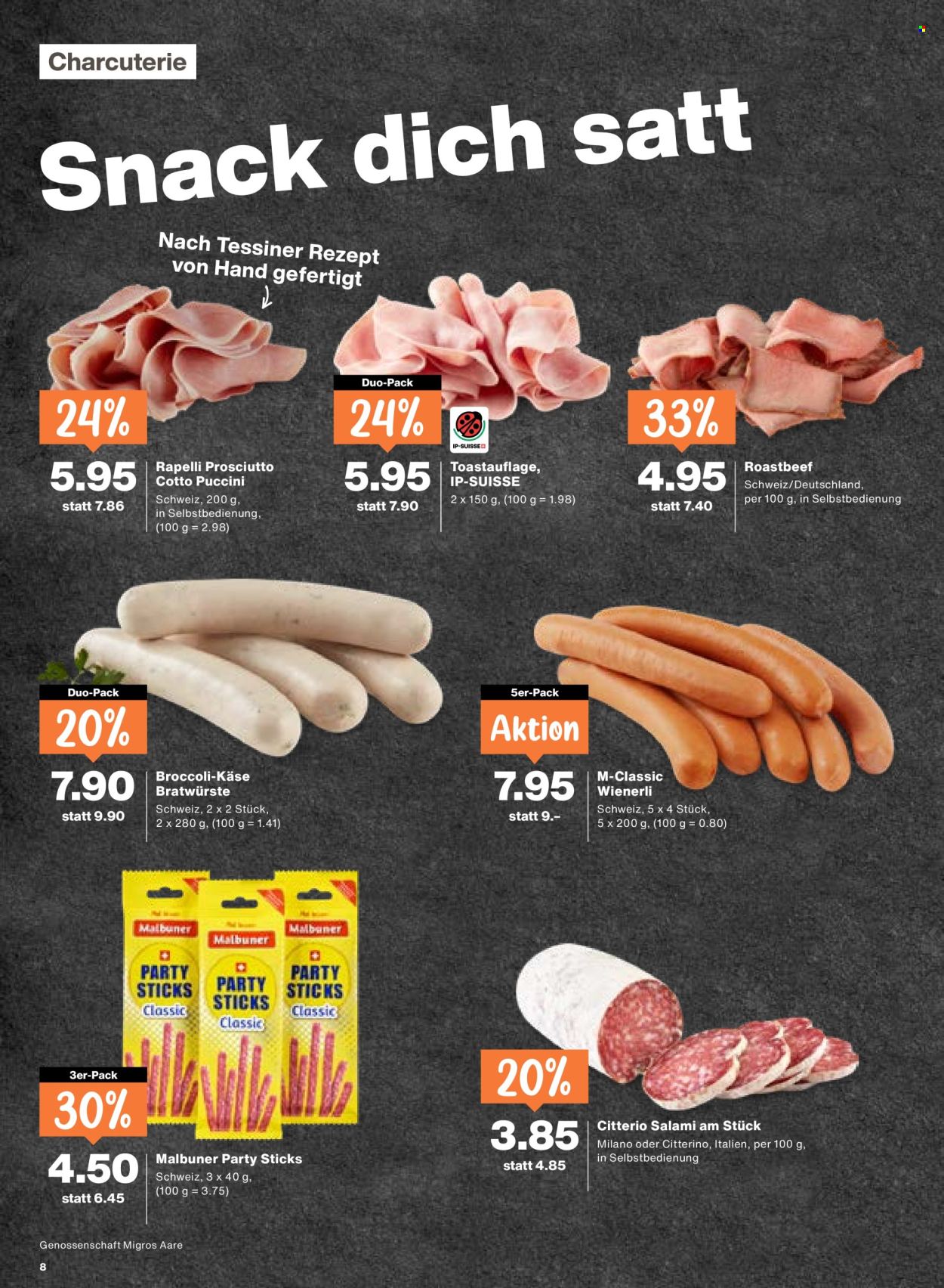 Prospekte Migros - 13.8.2026 - 19.8.2026. Seite 8. Seite 8