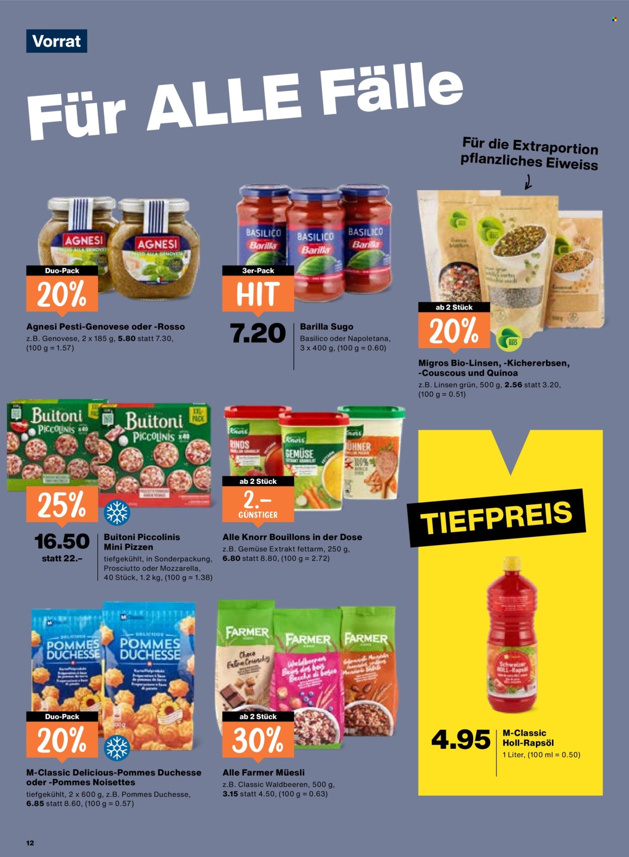 Prospekte Migros - 13.8.2026 - 19.8.2026. Seite 12. Seite 12