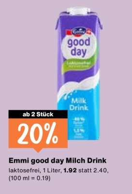Emmi good day Milch Drink