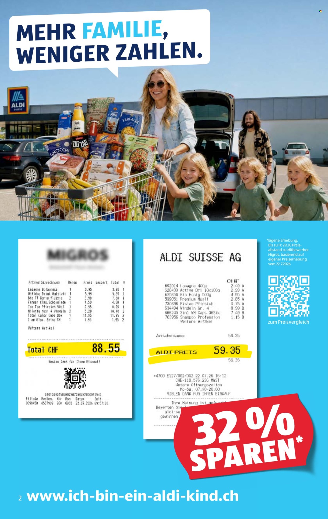 Prospekte Aldi - 20.8.2026 - 26.8.2026. Seite 2. Seite 2