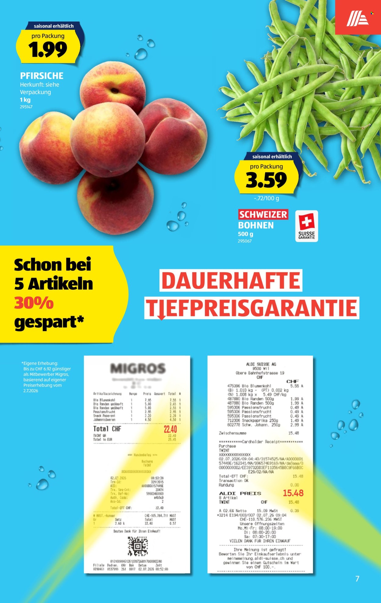 Prospekte Aldi - 20.8.2026 - 26.8.2026. Seite 7. Seite 7