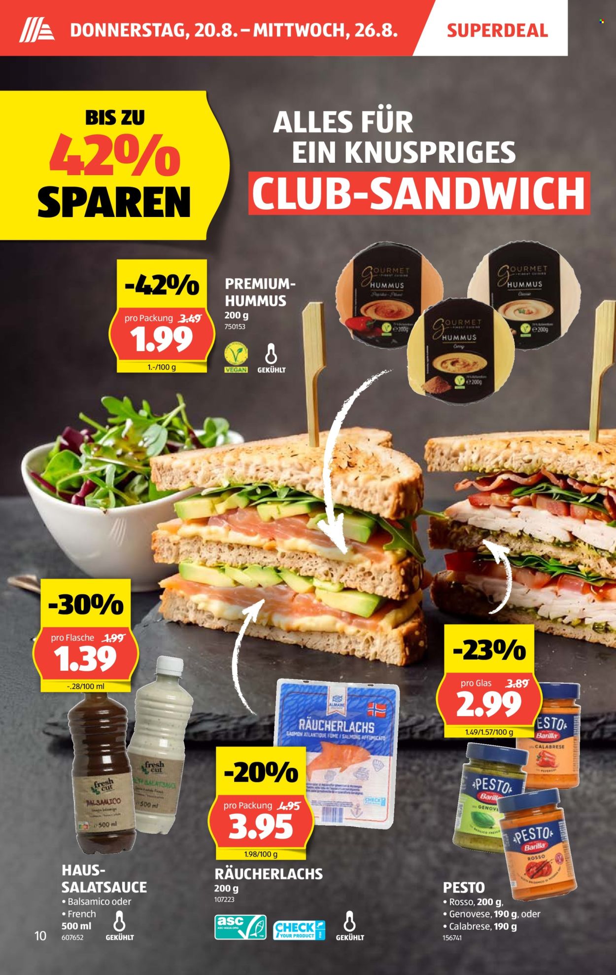 Prospekte Aldi - 20.8.2026 - 26.8.2026. Seite 10. Seite 10