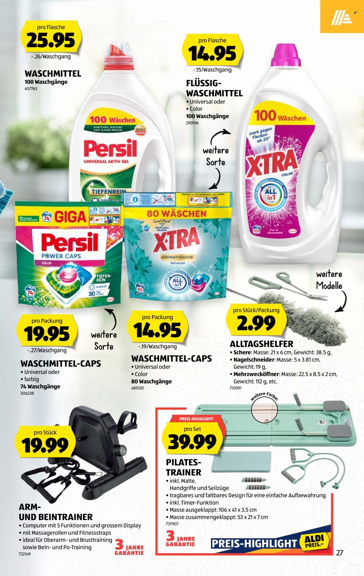 Prospekte Aldi - 20.8.2026 - 26.8.2026. Seite 27. Seite 27