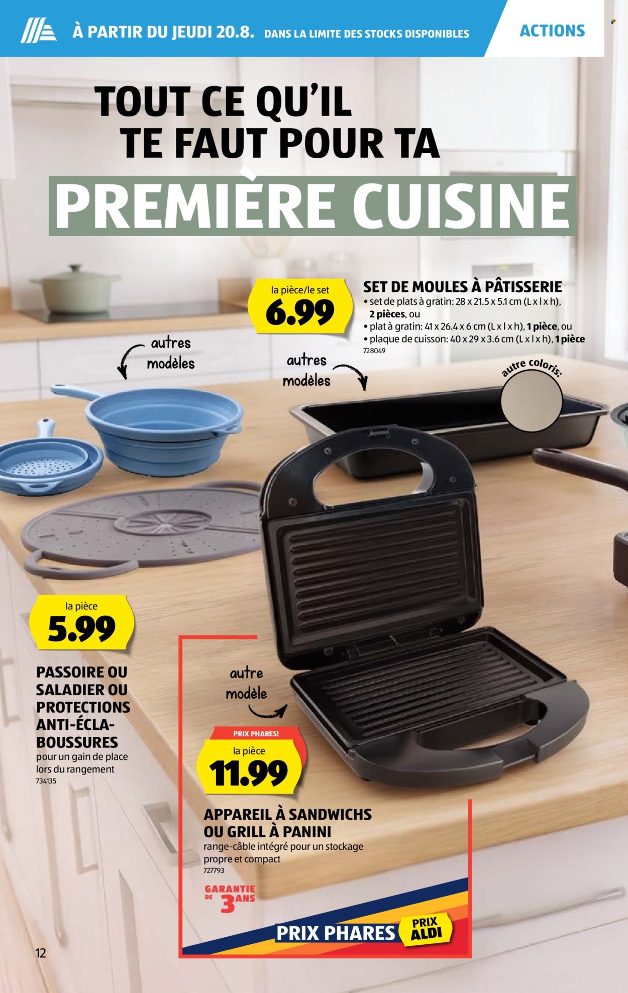 Prospekte Aldi - 20.8.2026 - 26.8.2026. Seite 12. Seite 12
