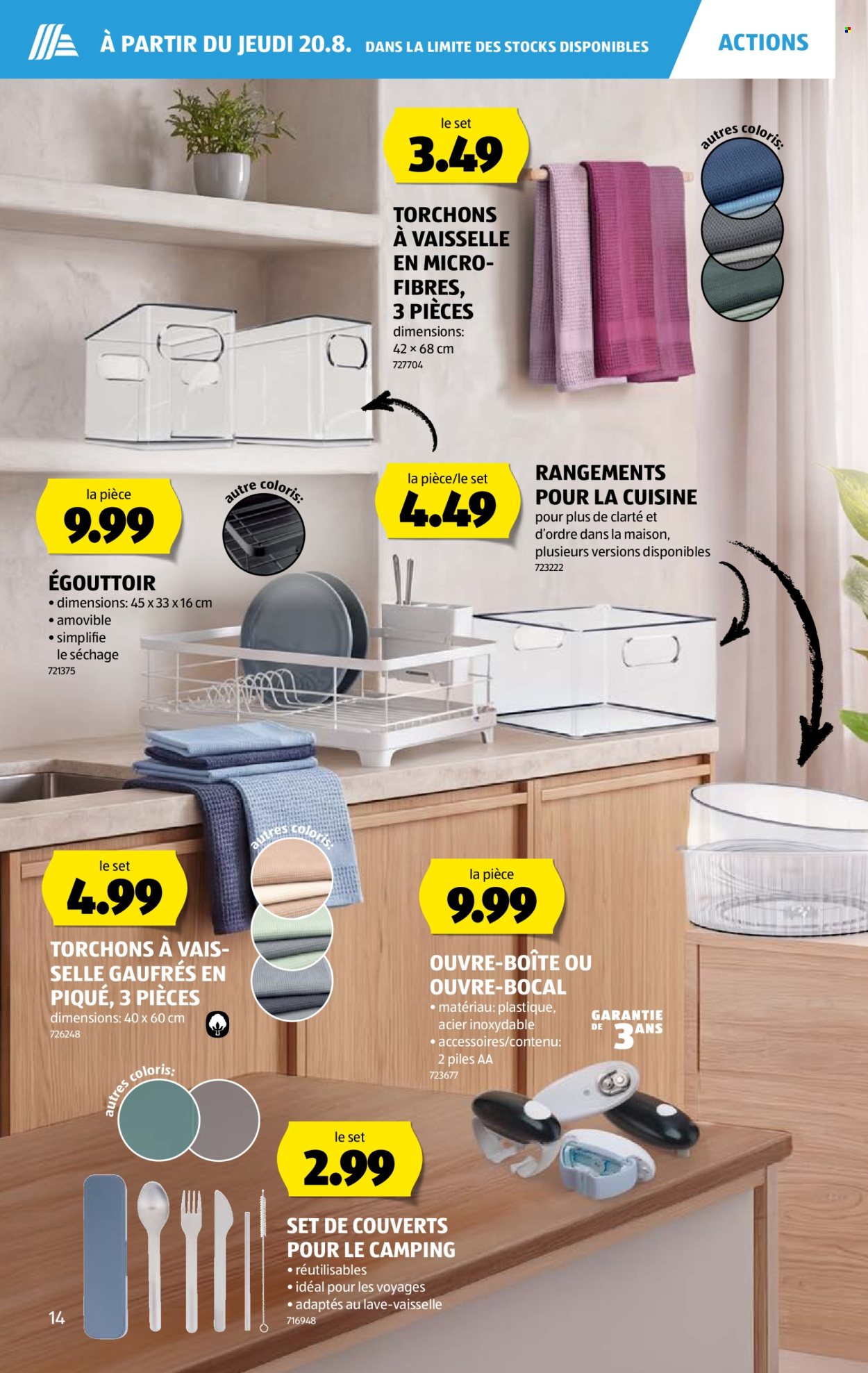 Prospekte Aldi - 20.8.2026 - 26.8.2026. Seite 14. Seite 14