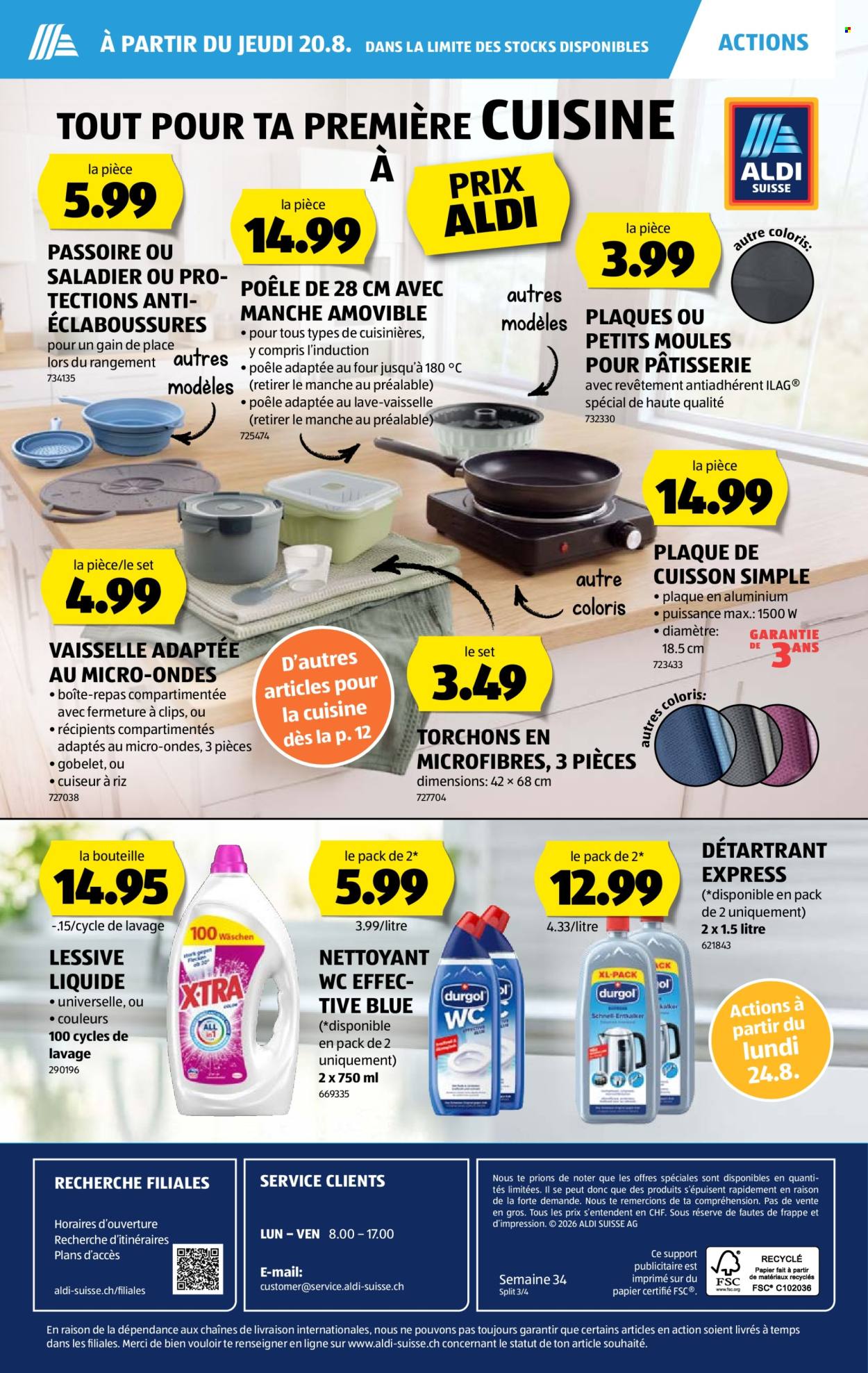 Prospekte Aldi - 20.8.2026 - 26.8.2026. Seite 36. Seite 36