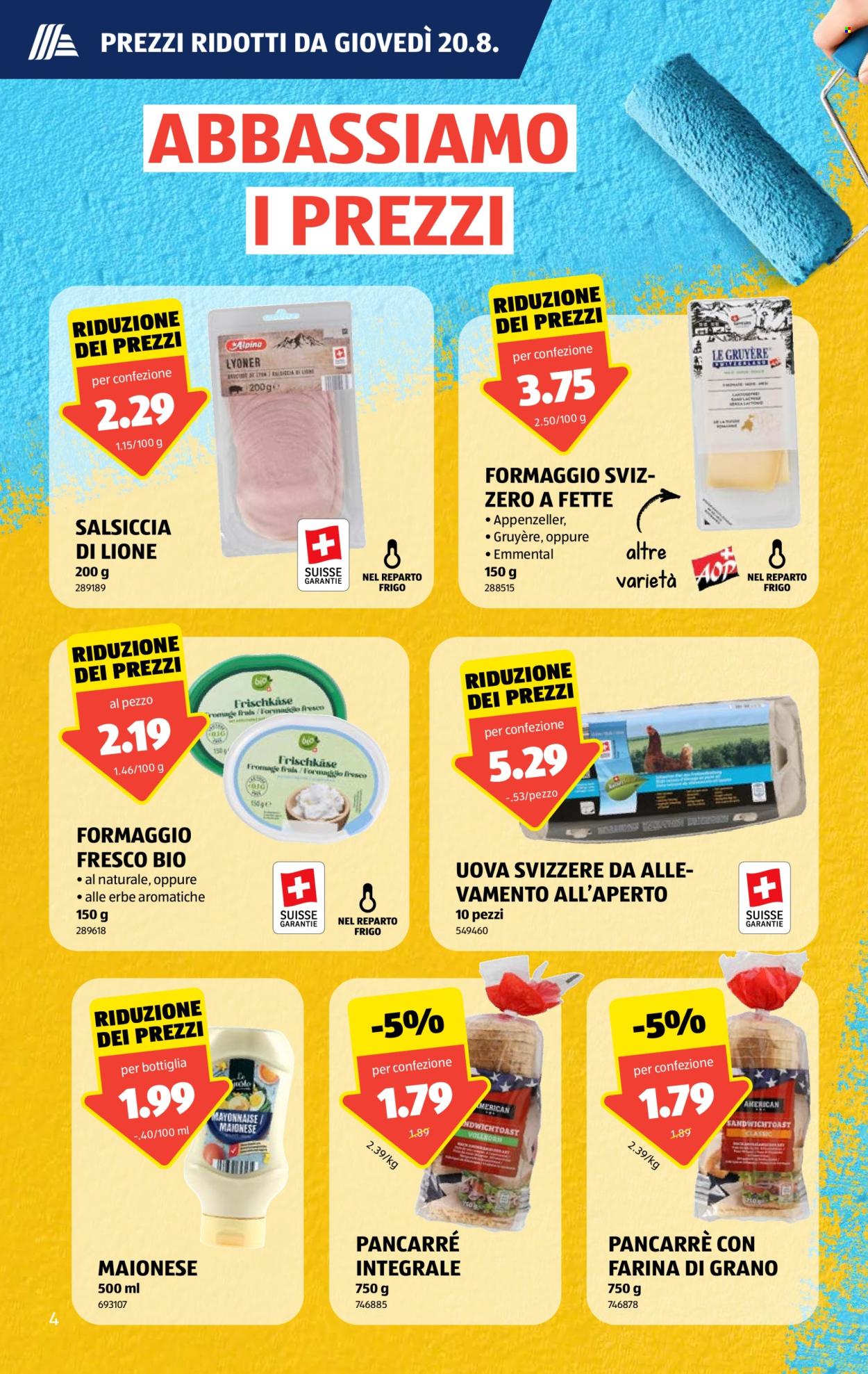 Prospekte Aldi - 20.8.2026 - 26.8.2026. Seite 4. Seite 4
