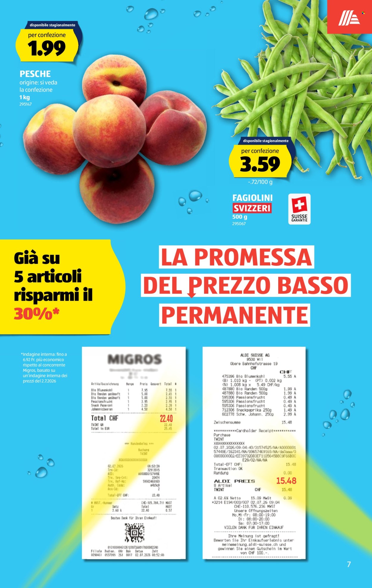 Prospekte Aldi - 20.8.2026 - 26.8.2026. Seite 7. Seite 7