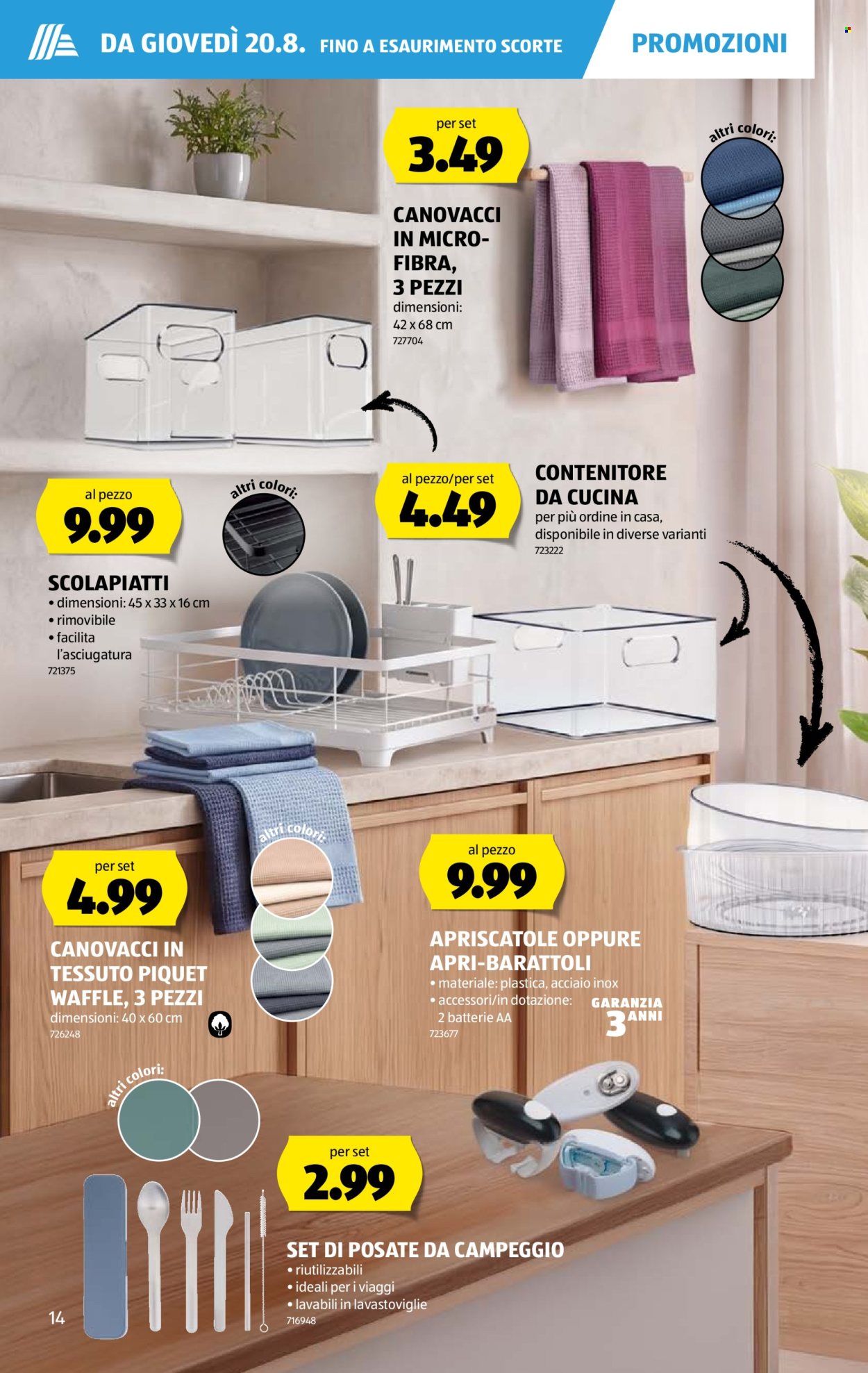 Prospekte Aldi - 20.8.2026 - 26.8.2026. Seite 14. Seite 14