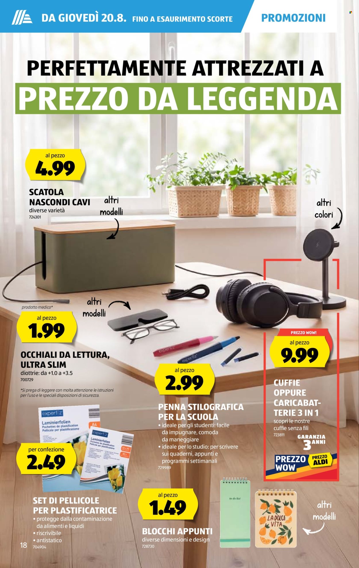 Prospekte Aldi - 20.8.2026 - 26.8.2026. Seite 18. Seite 18