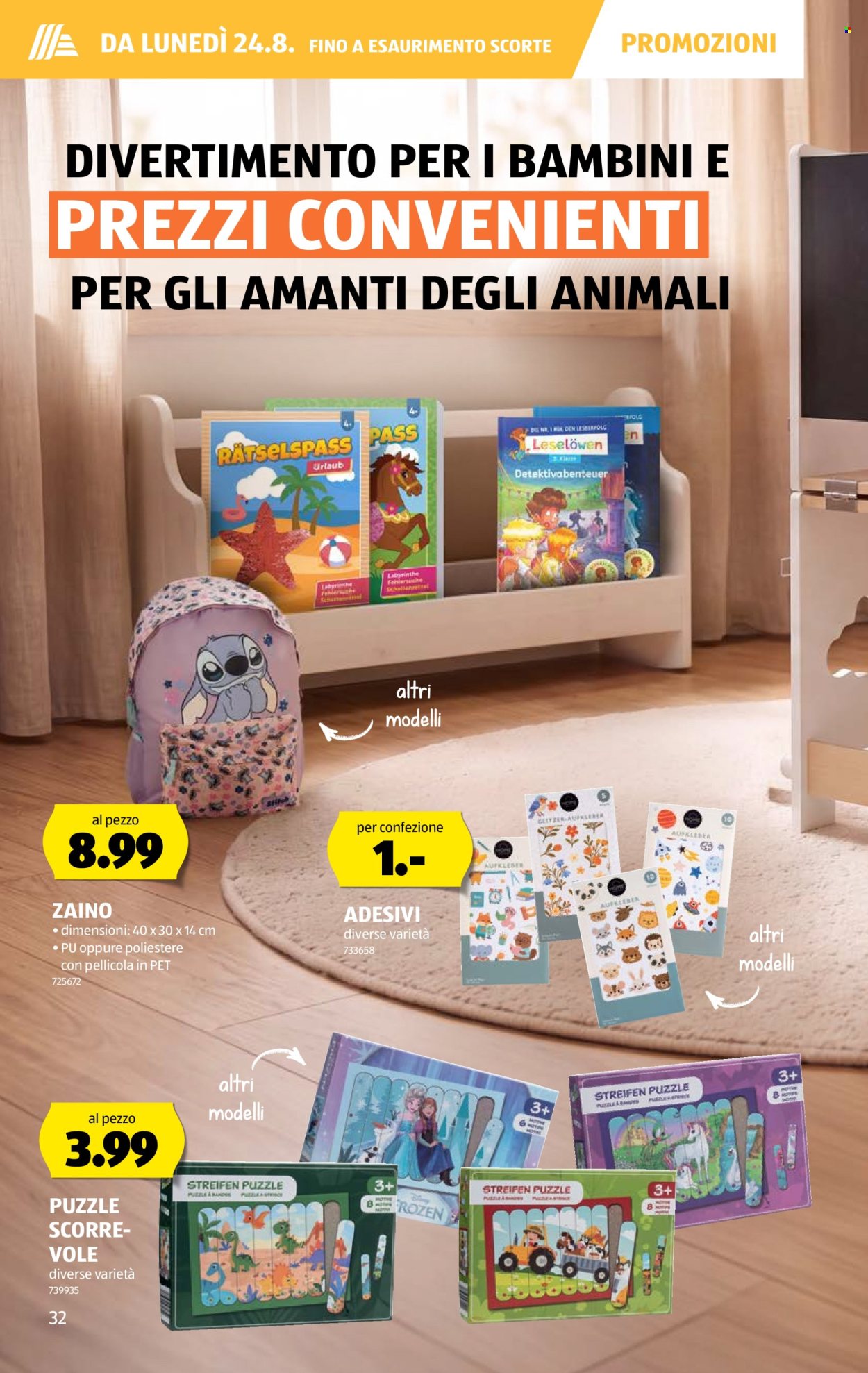 Prospekte Aldi - 20.8.2026 - 26.8.2026. Seite 32. Seite 32