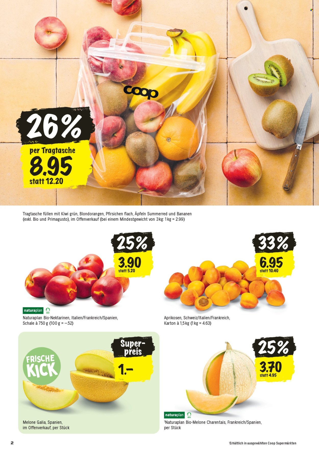 Prospekte Coop - 13.8.2026 - 19.8.2026. Seite 2. Seite 2