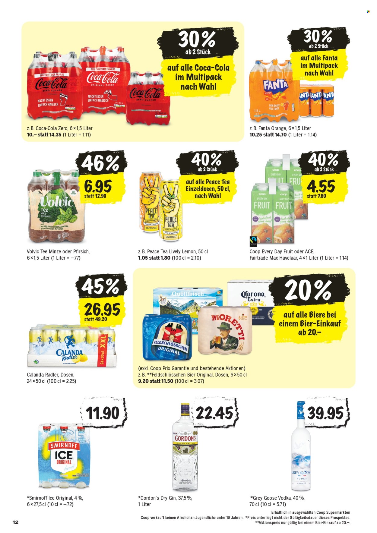 Prospekte Coop - 13.8.2026 - 19.8.2026. Seite 12. Seite 12