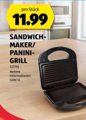 SANDWICH-MAKER/PANINI-GRILL