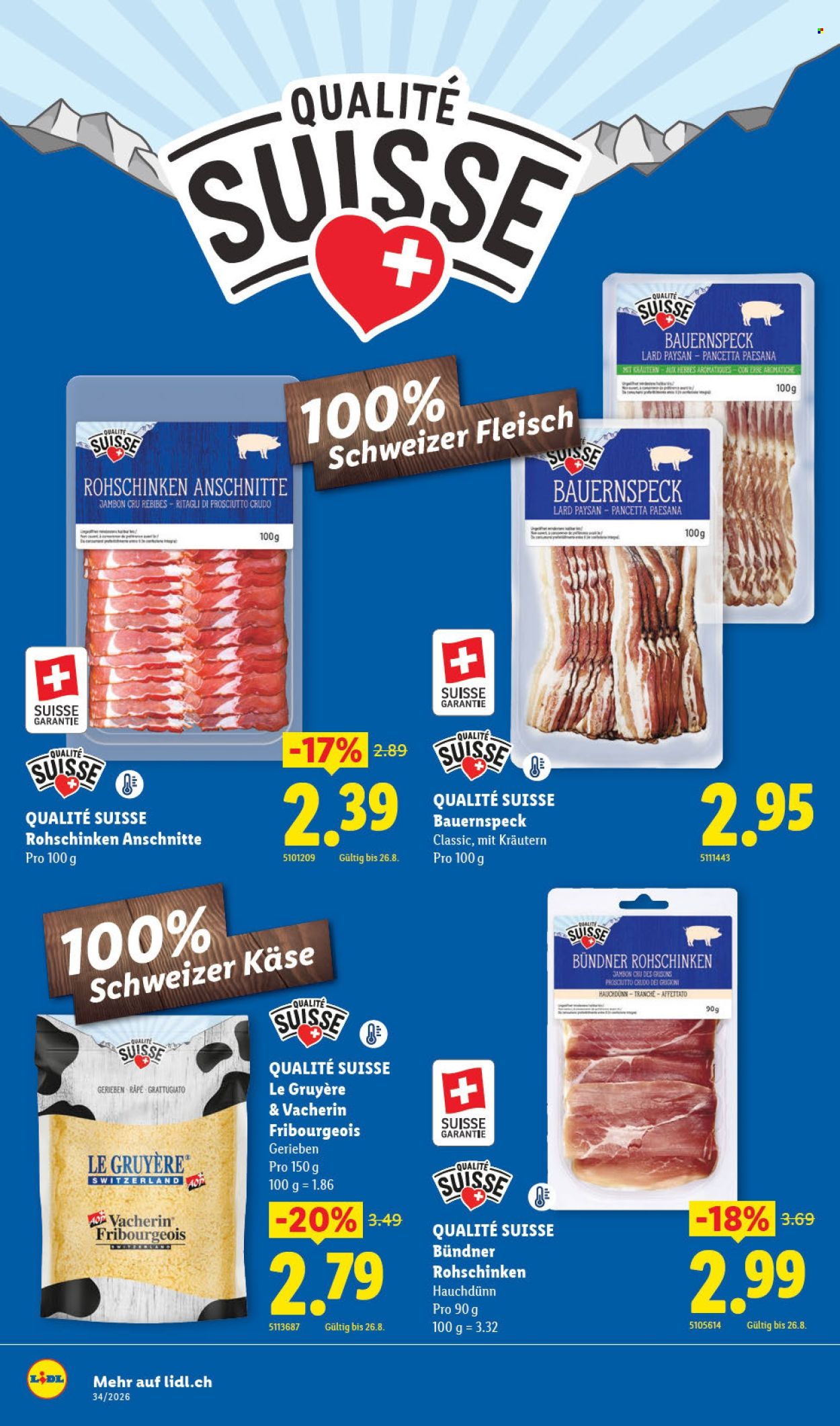 Prospekte Lidl - 20.8.2026 - 26.8.2026. Seite 3. Seite 3