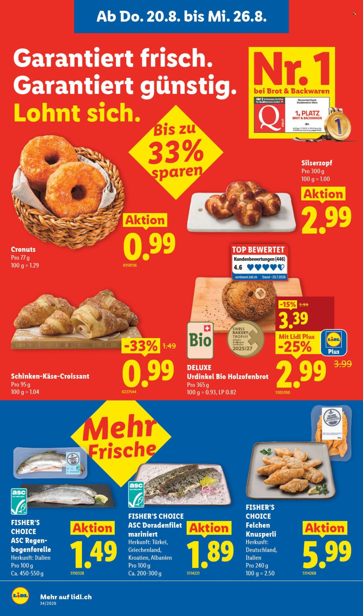 Prospekte Lidl - 20.8.2026 - 26.8.2026. Seite 14. Seite 14