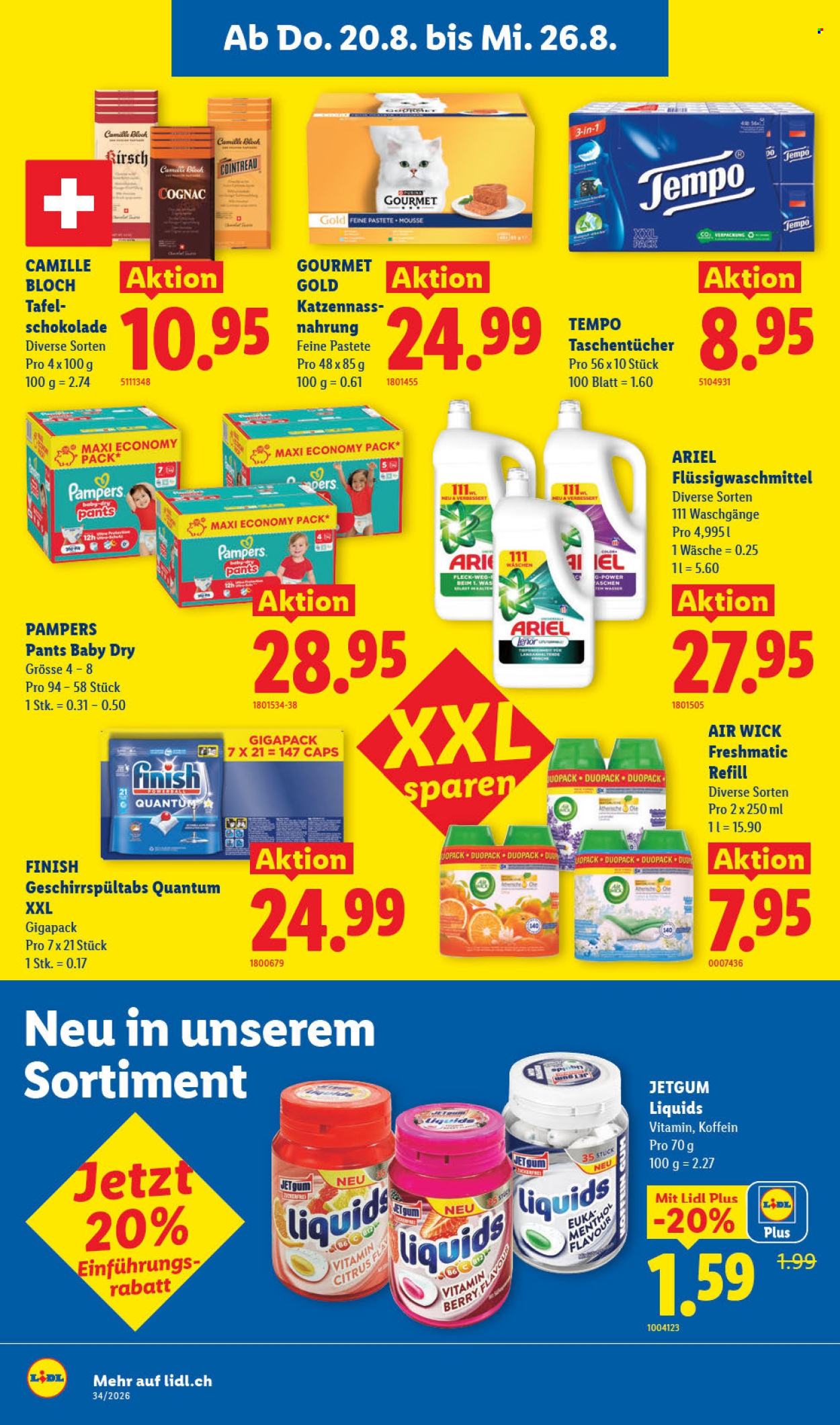 Prospekte Lidl - 20.8.2026 - 26.8.2026. Seite 18. Seite 18