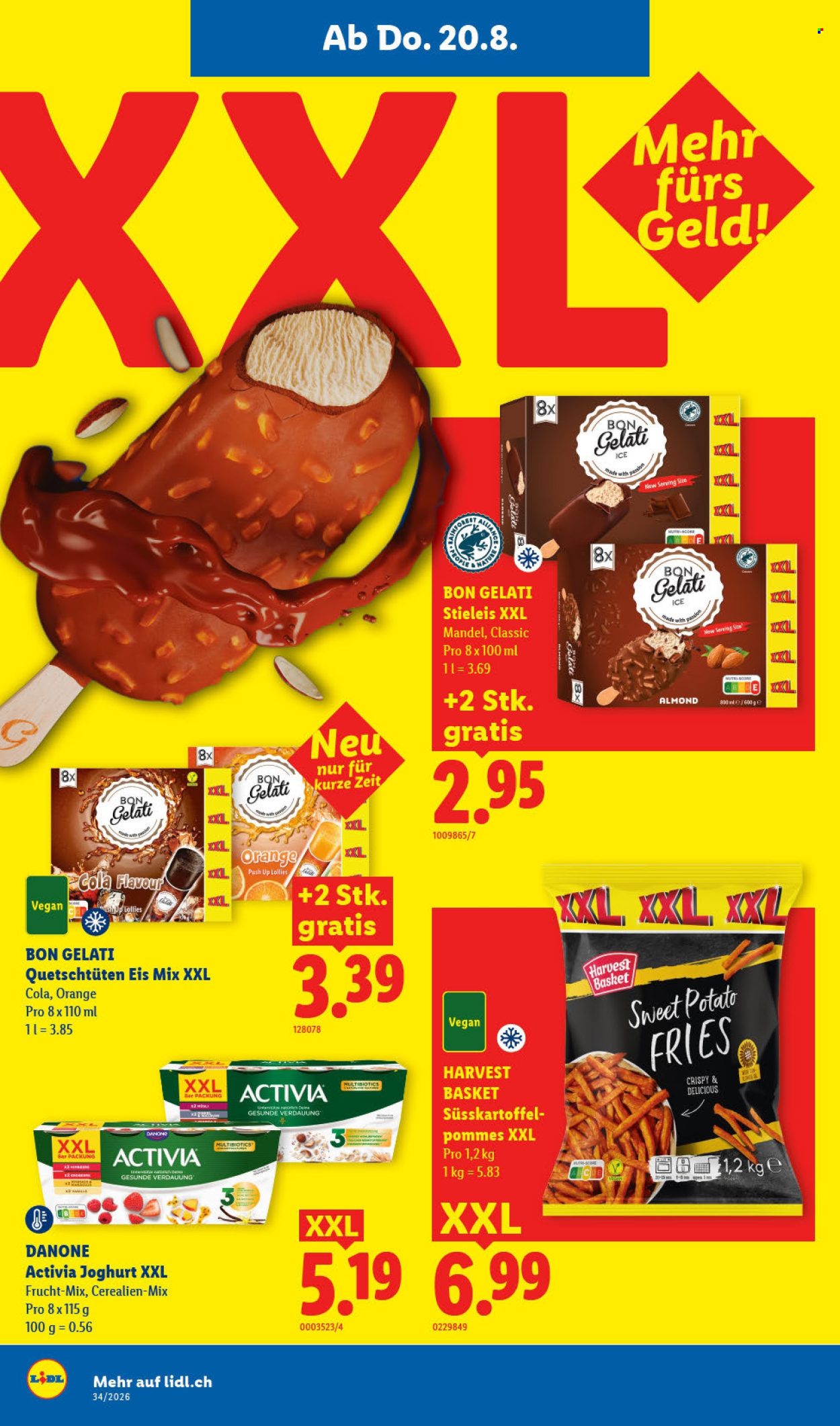 Prospekte Lidl - 20.8.2026 - 26.8.2026. Seite 20. Seite 20