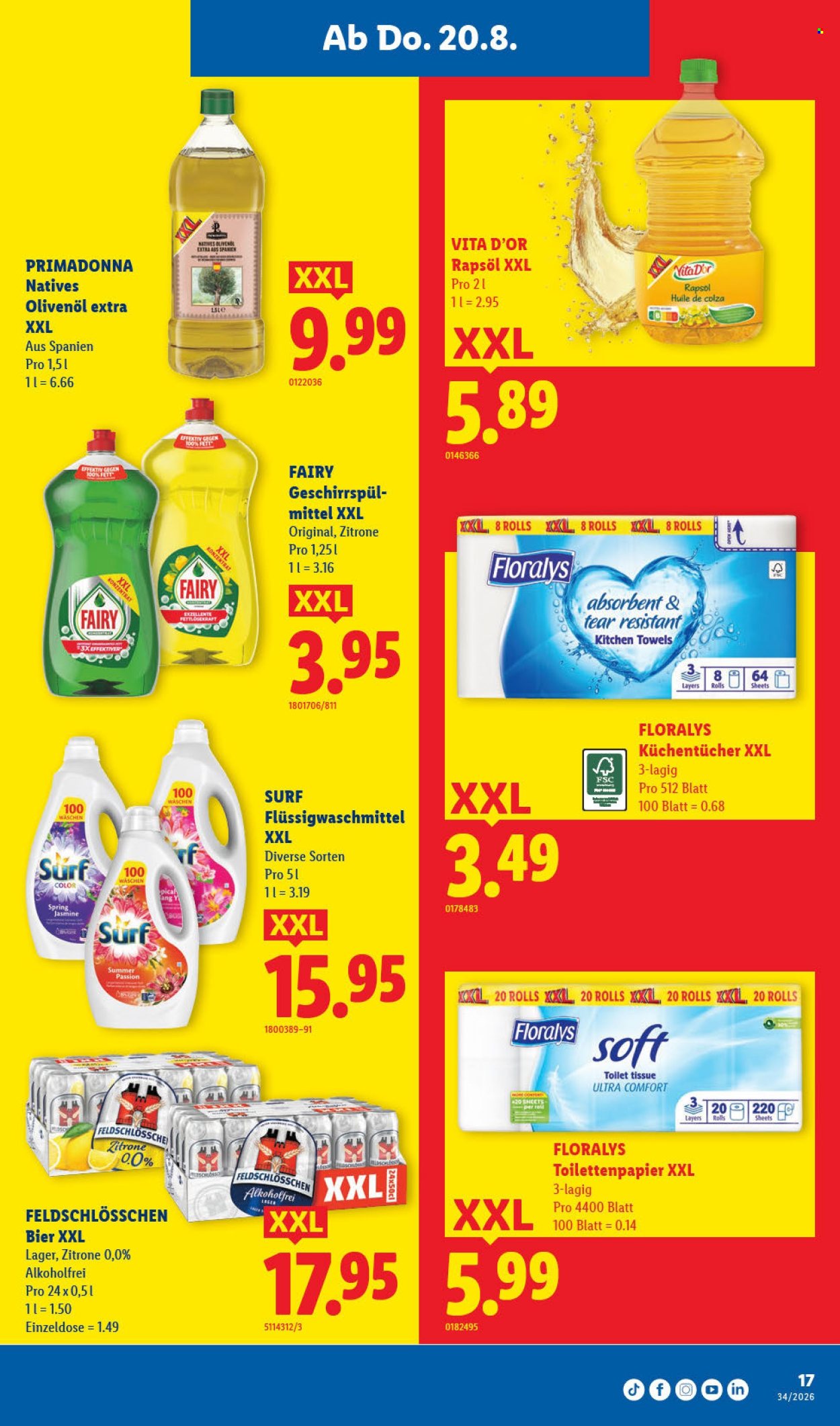 Prospekte Lidl - 20.8.2026 - 26.8.2026. Seite 23. Seite 23