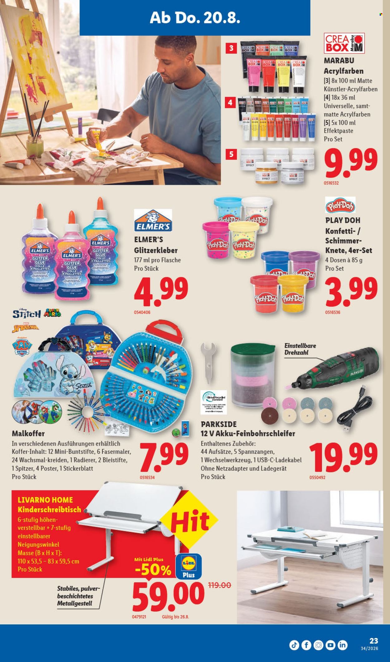 Prospekte Lidl - 20.8.2026 - 26.8.2026. Seite 29. Seite 29
