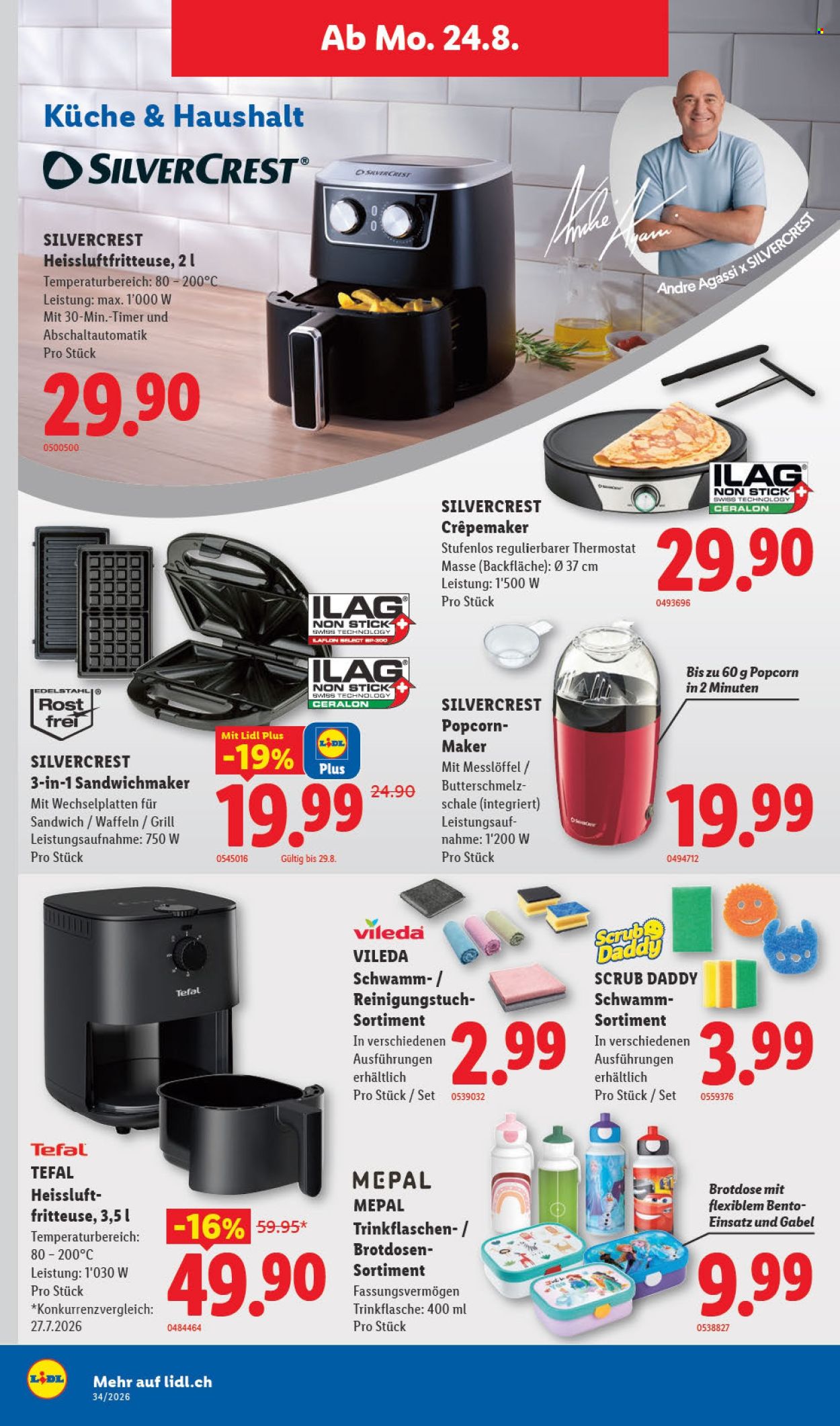Prospekte Lidl - 20.8.2026 - 26.8.2026. Seite 34. Seite 34