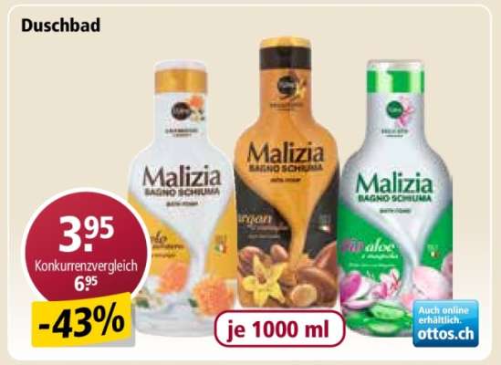Malizia BAGNO SCHIUMA