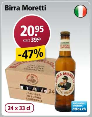 BIRRA MORETTI