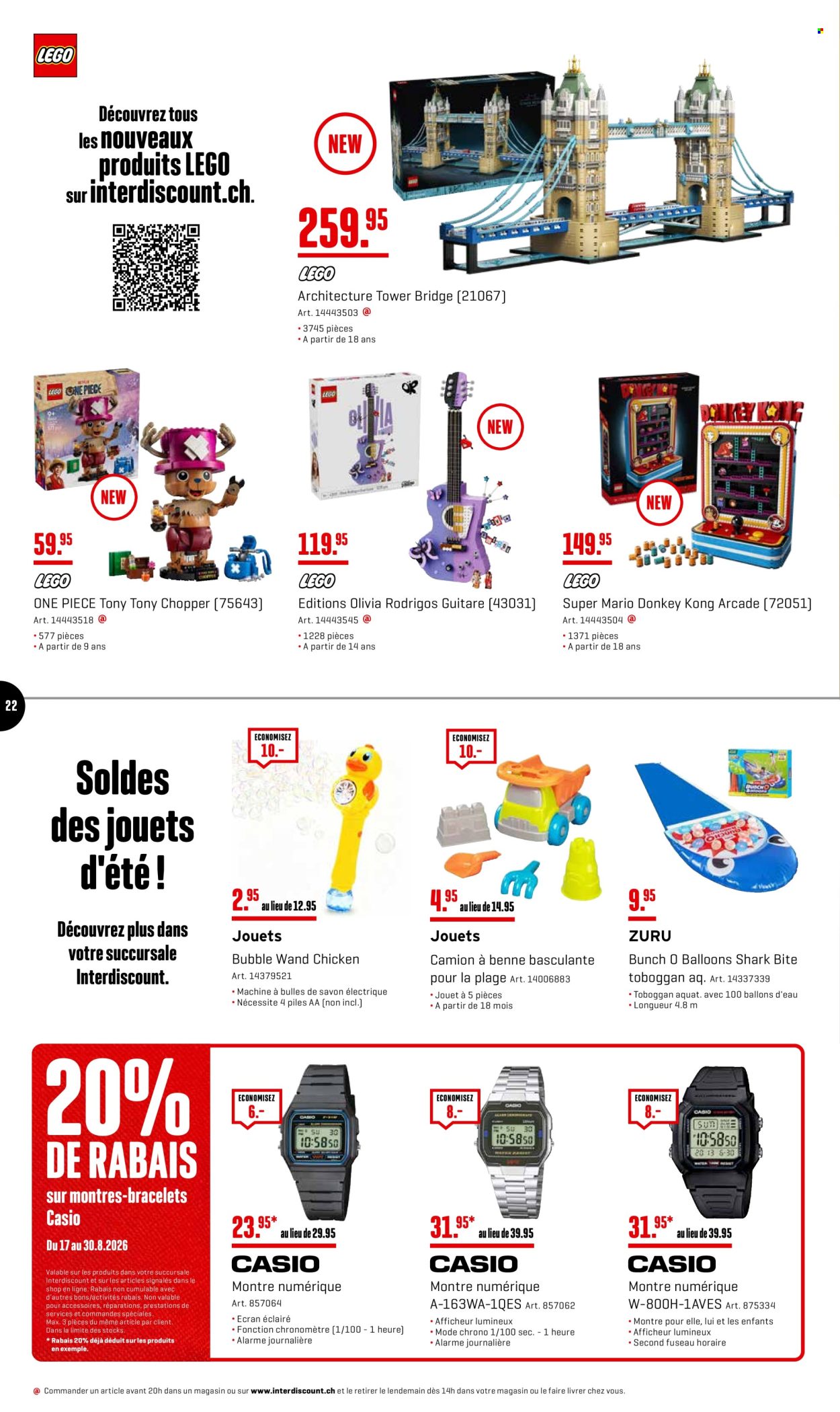 Prospekte Interdiscount - 17.8.2026 - 30.8.2026. Seite 22. Seite 22