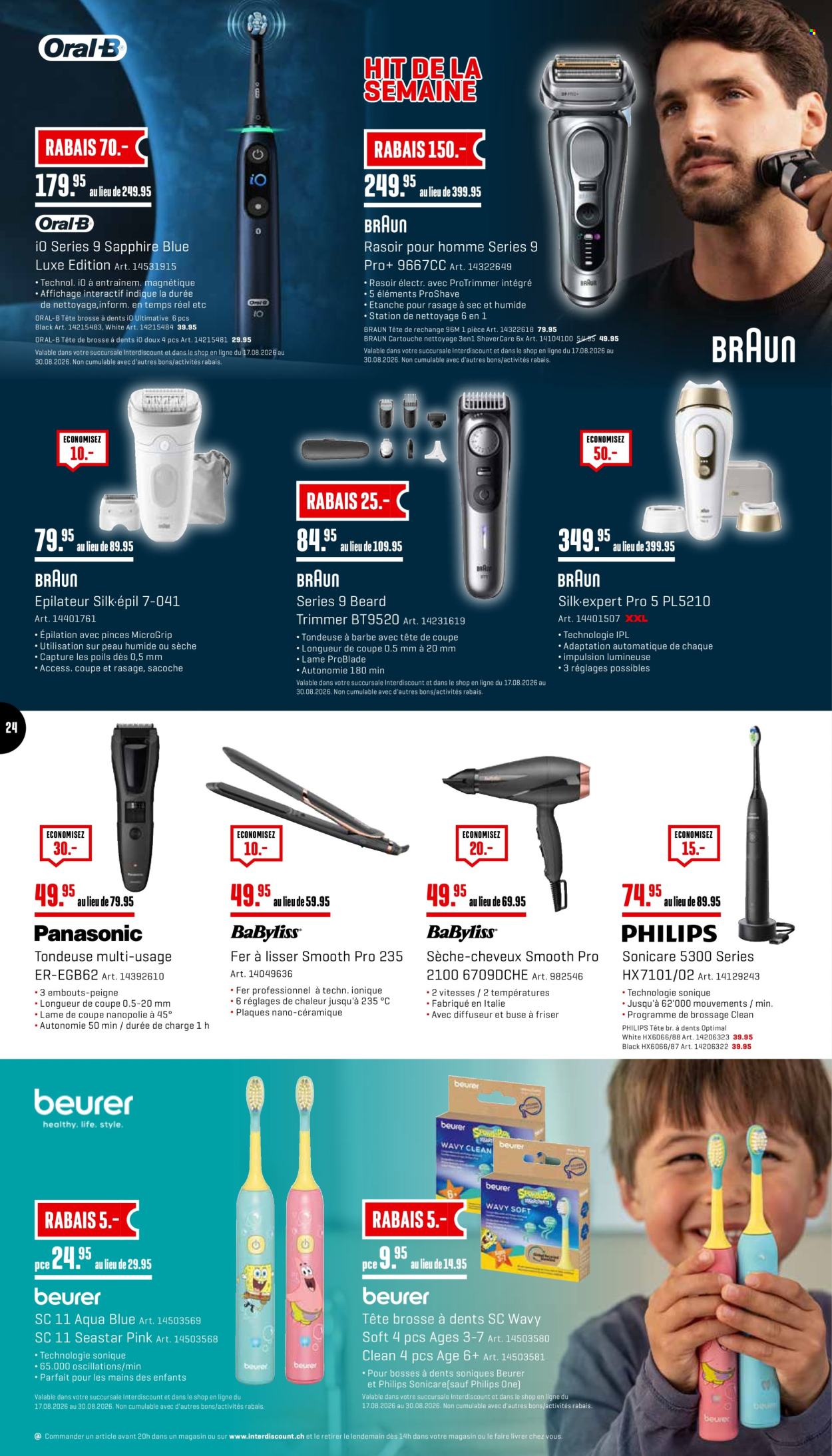 Prospekte Interdiscount - 17.8.2026 - 30.8.2026. Seite 24. Seite 24