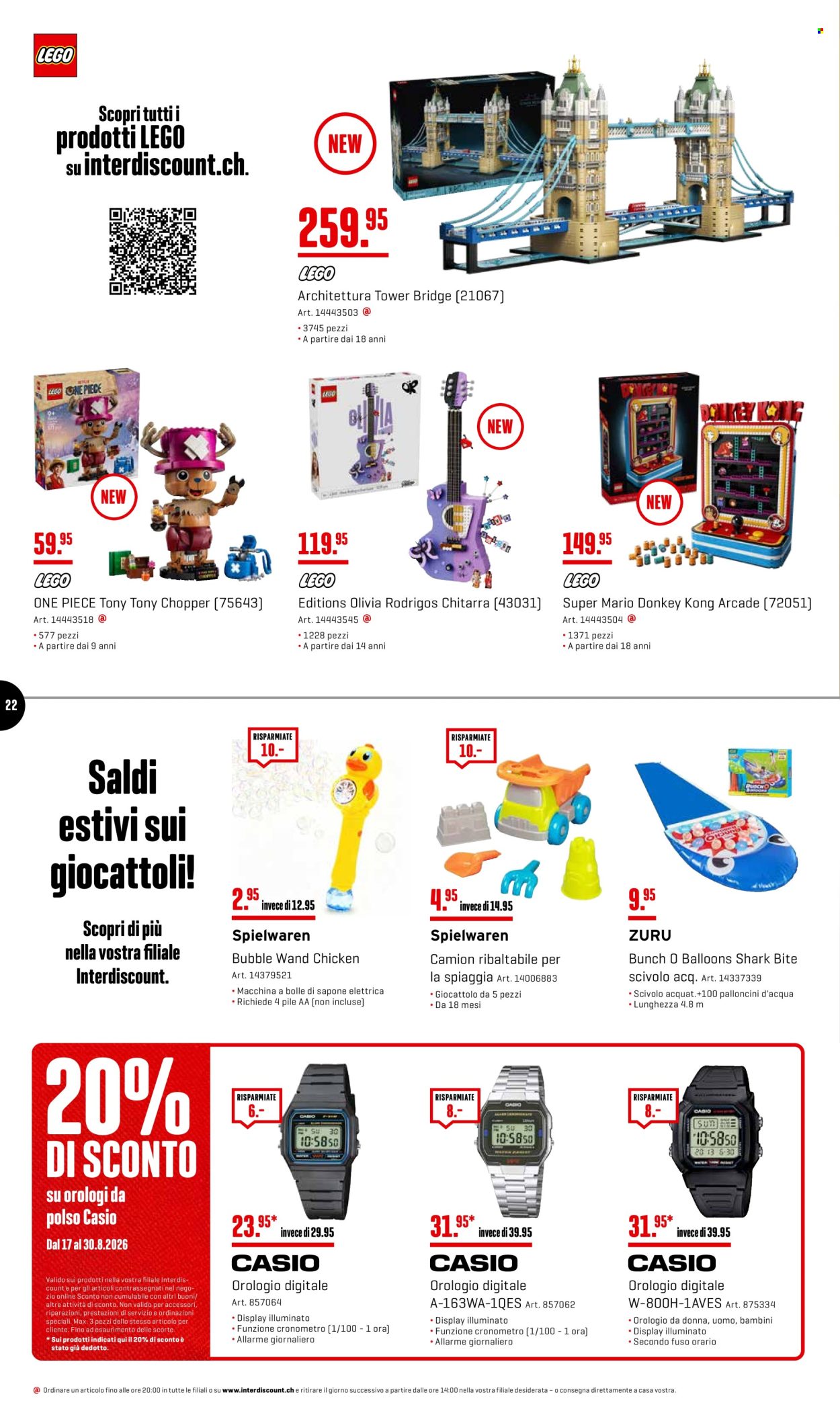 Prospekte Interdiscount - 17.8.2026 - 30.8.2026. Seite 22. Seite 22