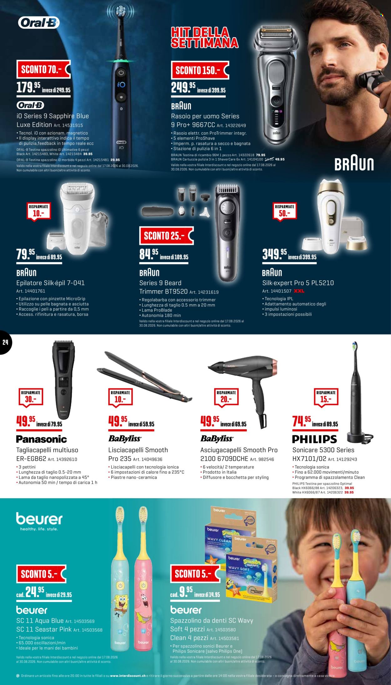 Prospekte Interdiscount - 17.8.2026 - 30.8.2026. Seite 24. Seite 24