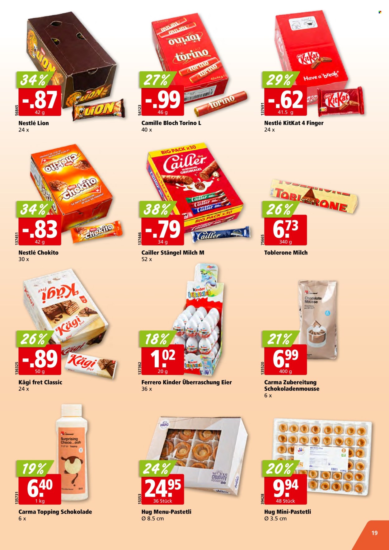 Prospekte ALIGRO - 24.8.2026 - 29.8.2026. Seite 19. Seite 19