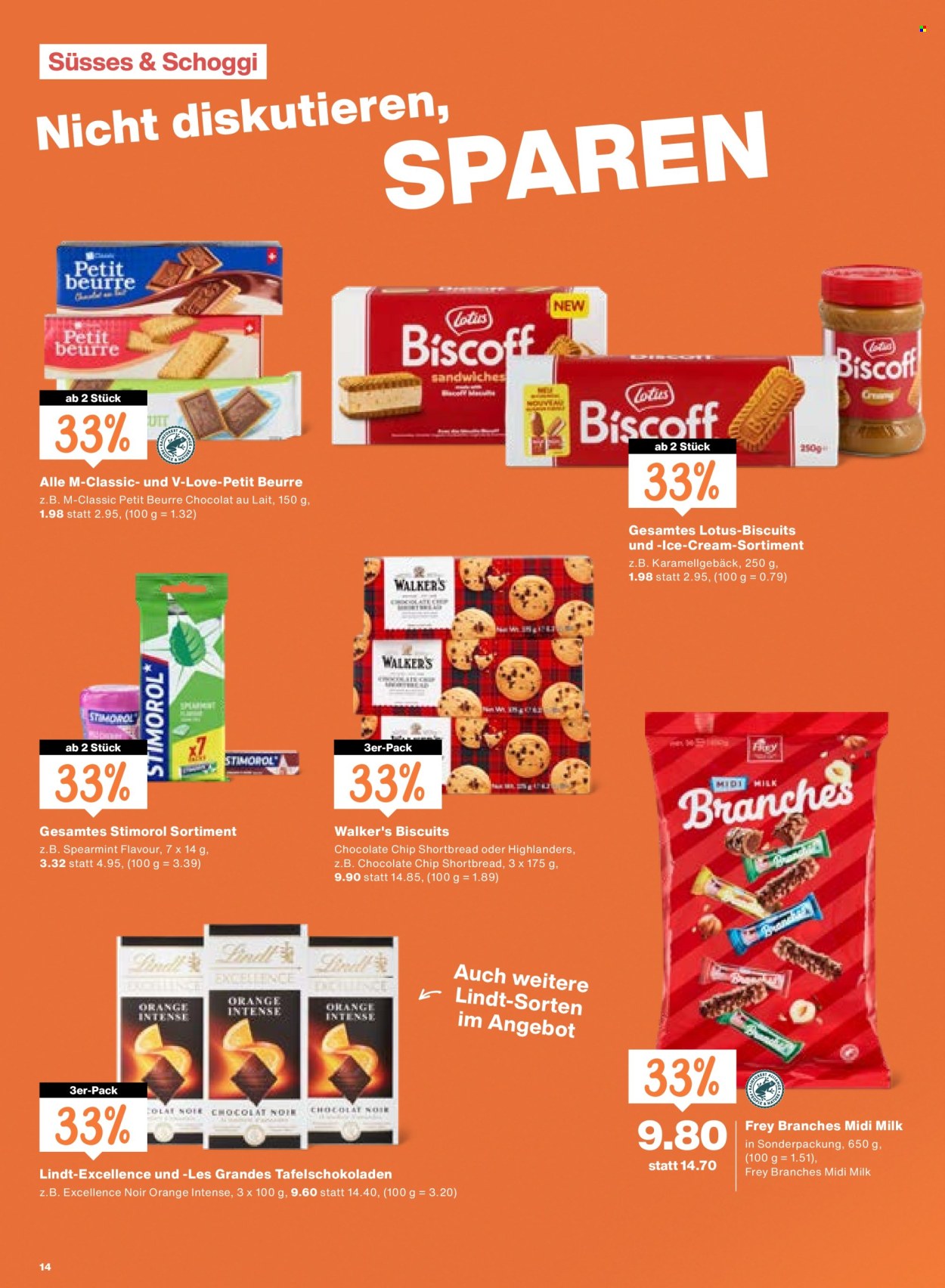Prospekte Migros - 20.8.2026 - 26.8.2026. Seite 14. Seite 14
