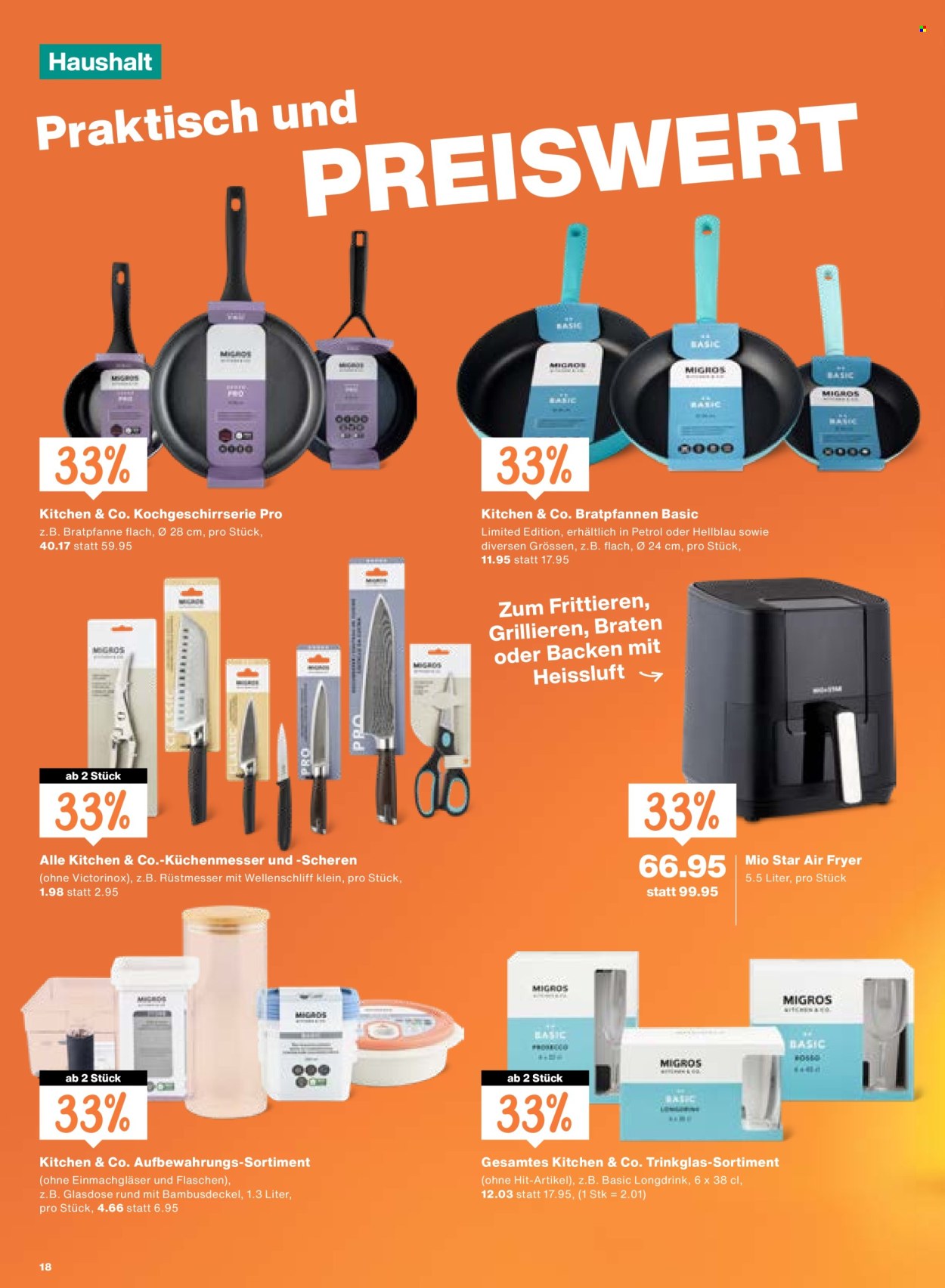 Prospekte Migros - 20.8.2026 - 26.8.2026. Seite 18. Seite 18