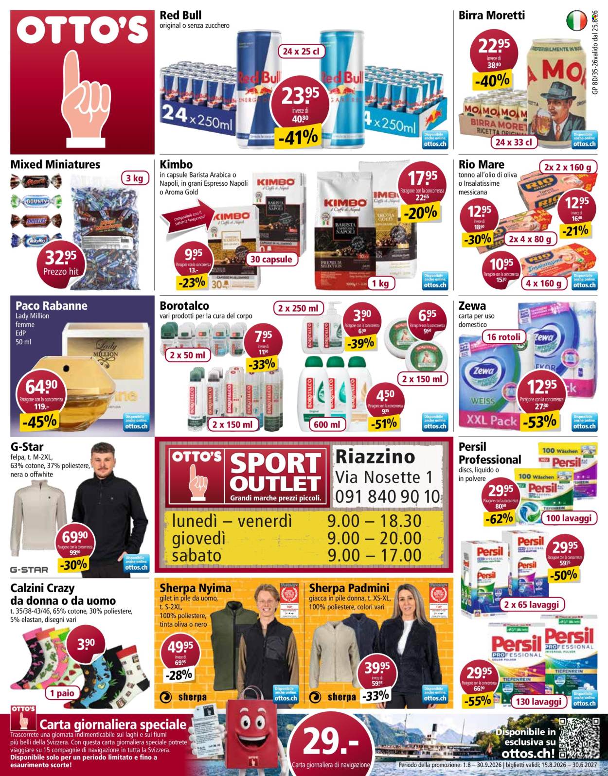 Prospekte Otto's - 25.8.2026 - 31.8.2026. Seite 1. Seite 1
