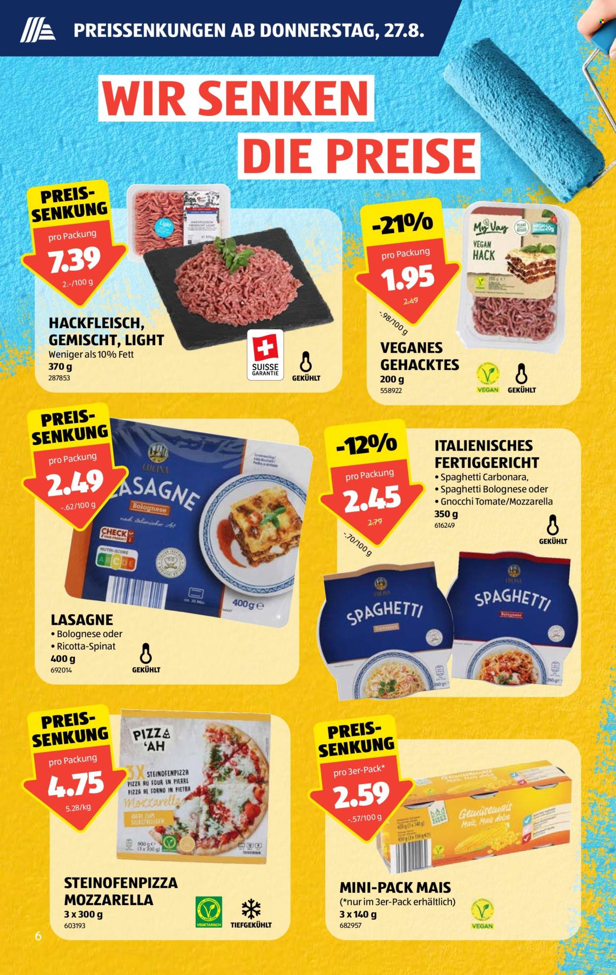 Prospekte Aldi - 27.8.2026 - 2.9.2026. Seite 6. Seite 6