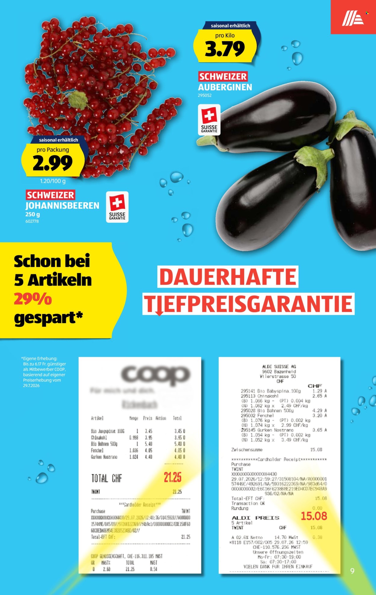 Prospekte Aldi - 27.8.2026 - 2.9.2026. Seite 9. Seite 9