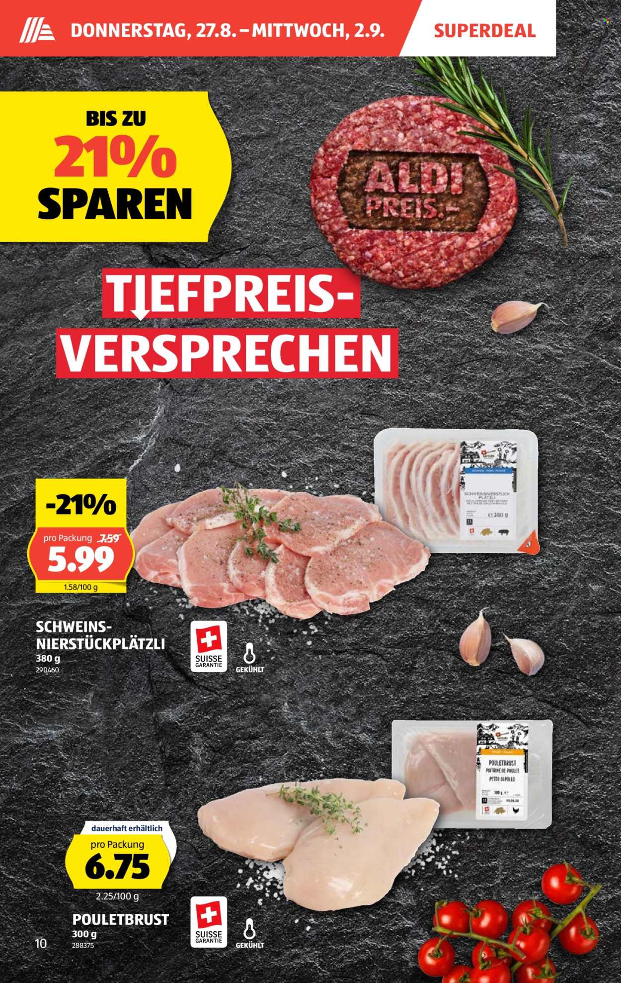 Prospekte Aldi - 27.8.2026 - 2.9.2026. Seite 10. Seite 10
