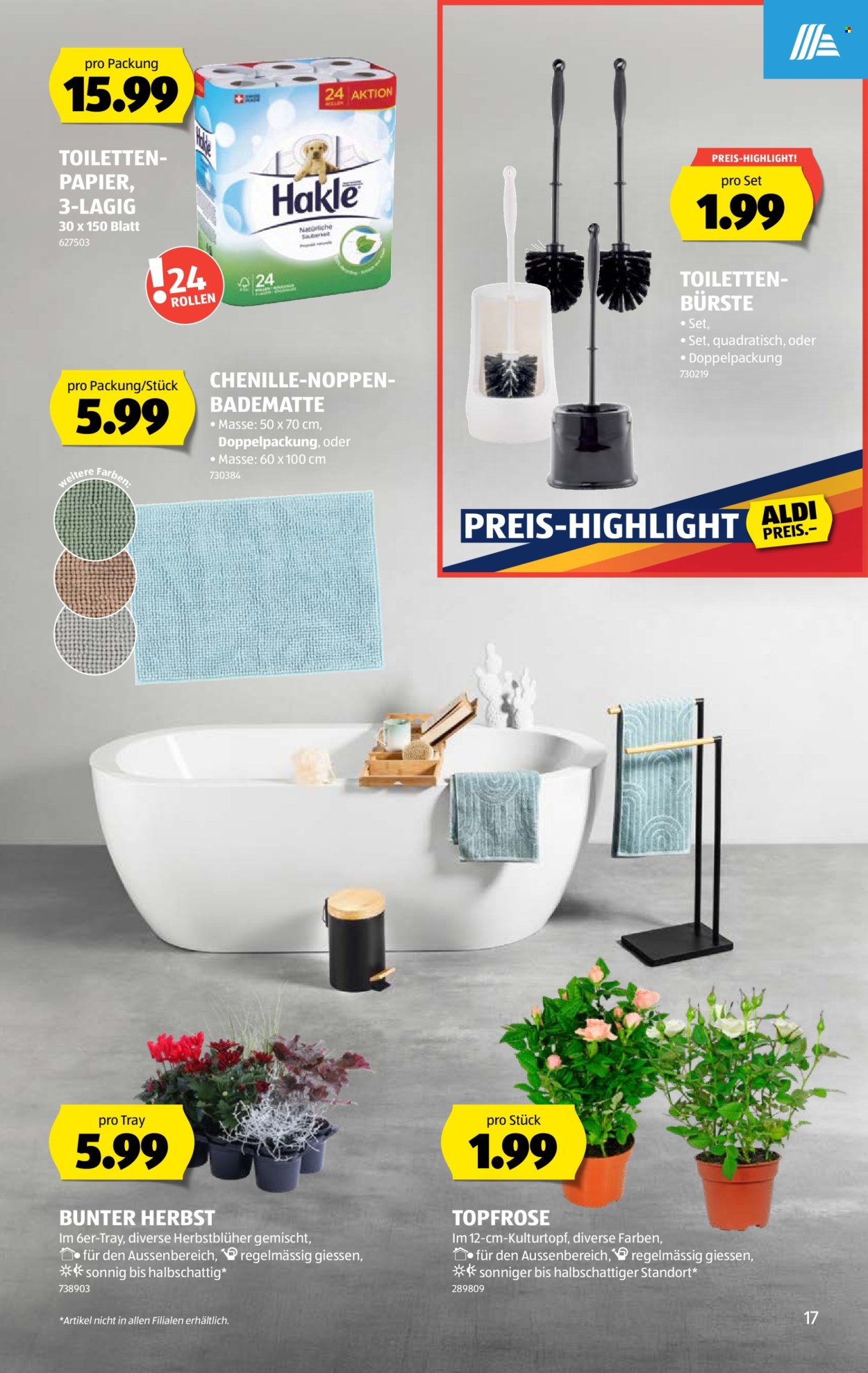 Prospekte Aldi - 27.8.2026 - 2.9.2026. Seite 17. Seite 17