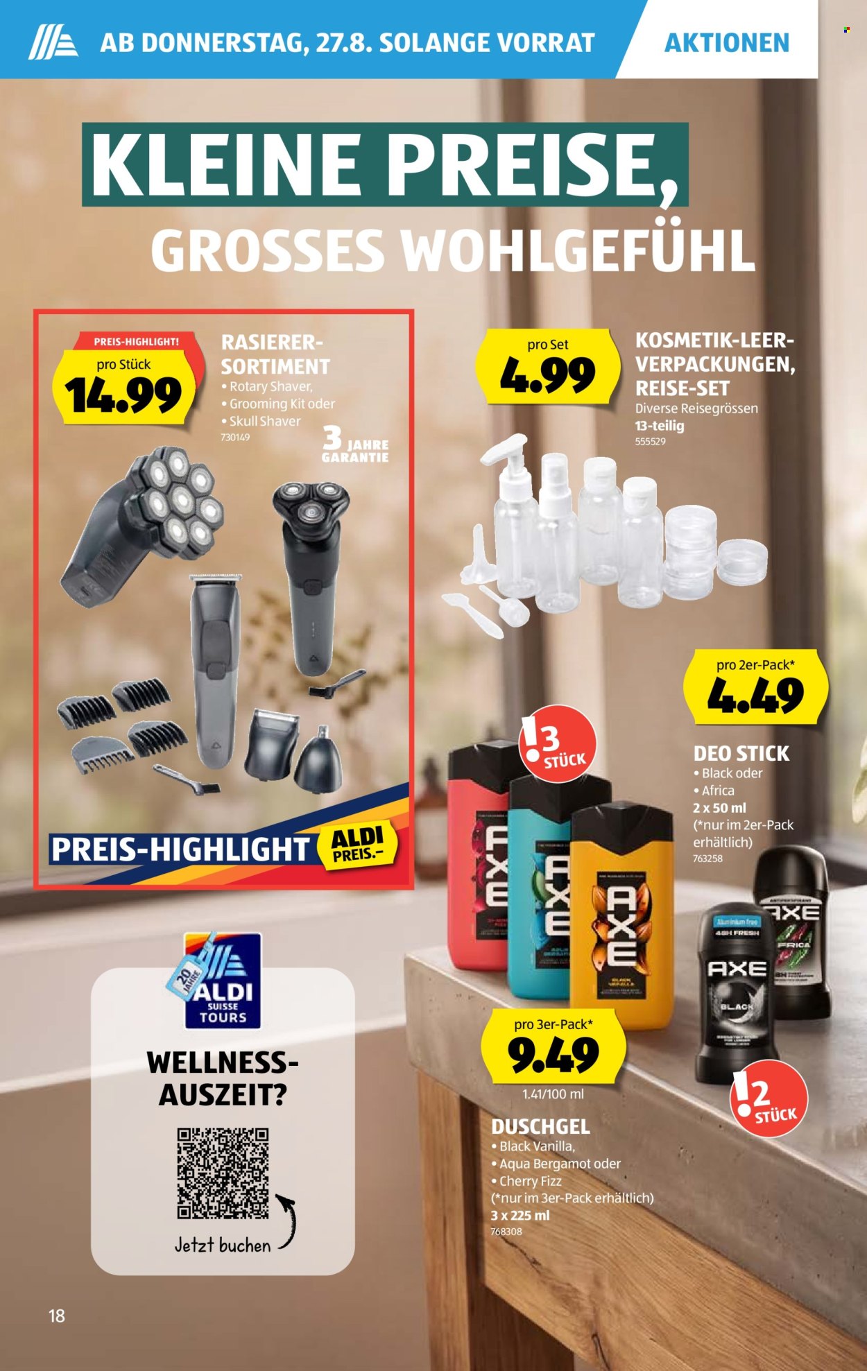 Prospekte Aldi - 27.8.2026 - 2.9.2026. Seite 18. Seite 18