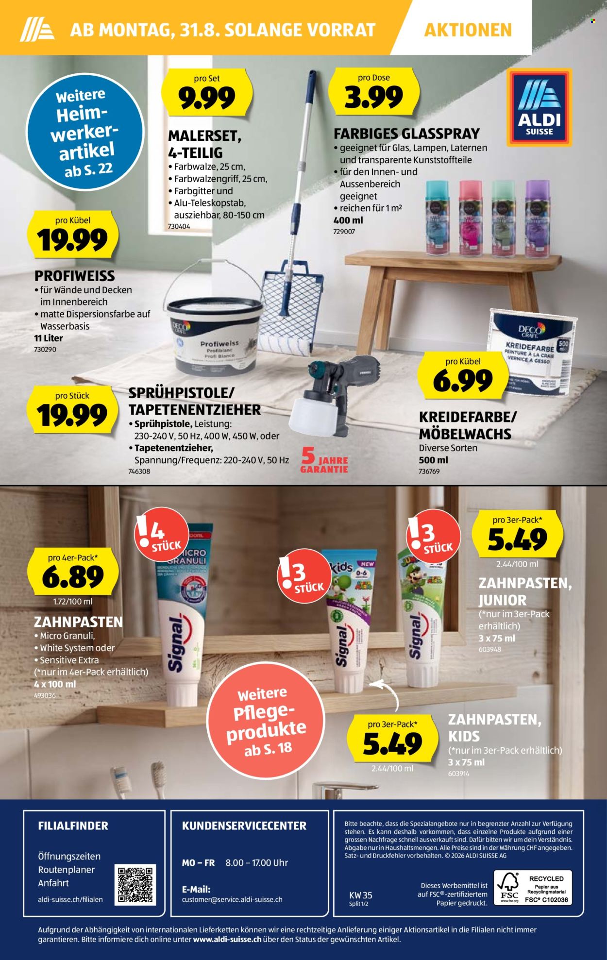 Prospekte Aldi - 27.8.2026 - 2.9.2026. Seite 32. Seite 32