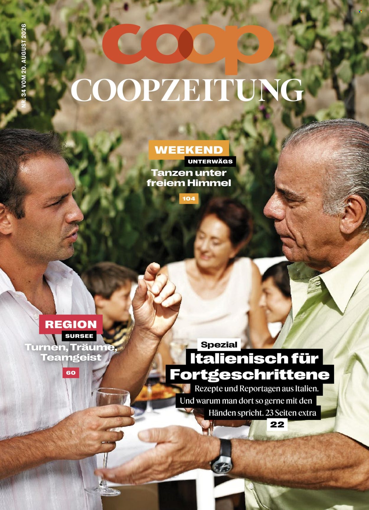Prospekte Coop - 20.8.2026 - 26.8.2026. Seite 1. Seite 1
