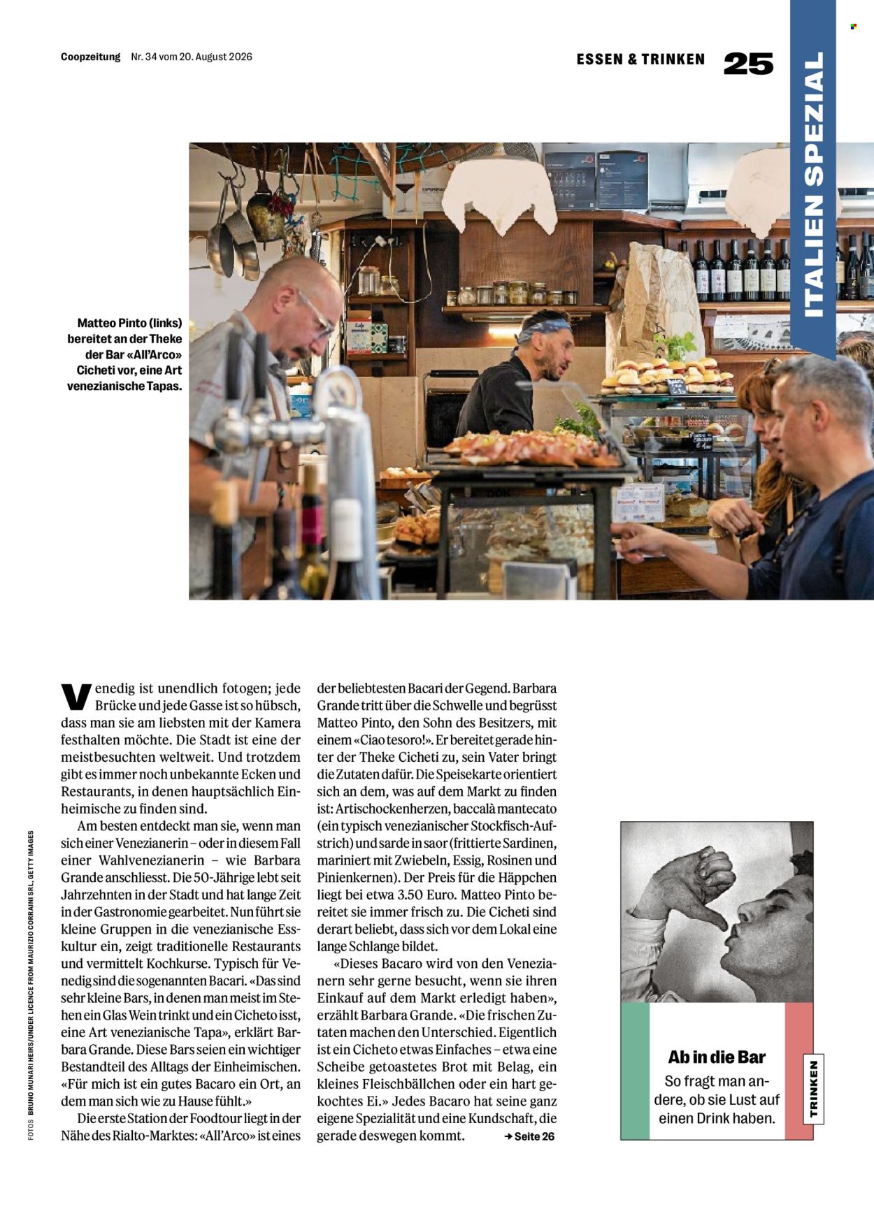Prospekte Coop - 20.8.2026 - 26.8.2026. Seite 25. Seite 25