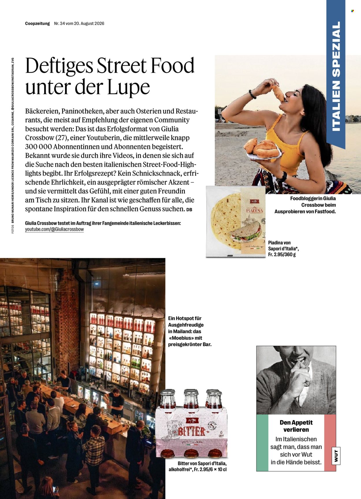 Prospekte Coop - 20.8.2026 - 26.8.2026. Seite 39. Seite 39