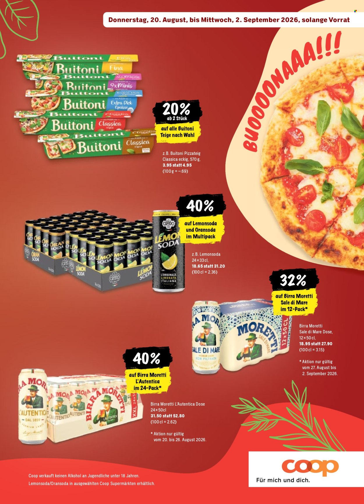 Prospekte Coop - 20.8.2026 - 26.8.2026. Seite 41. Seite 41