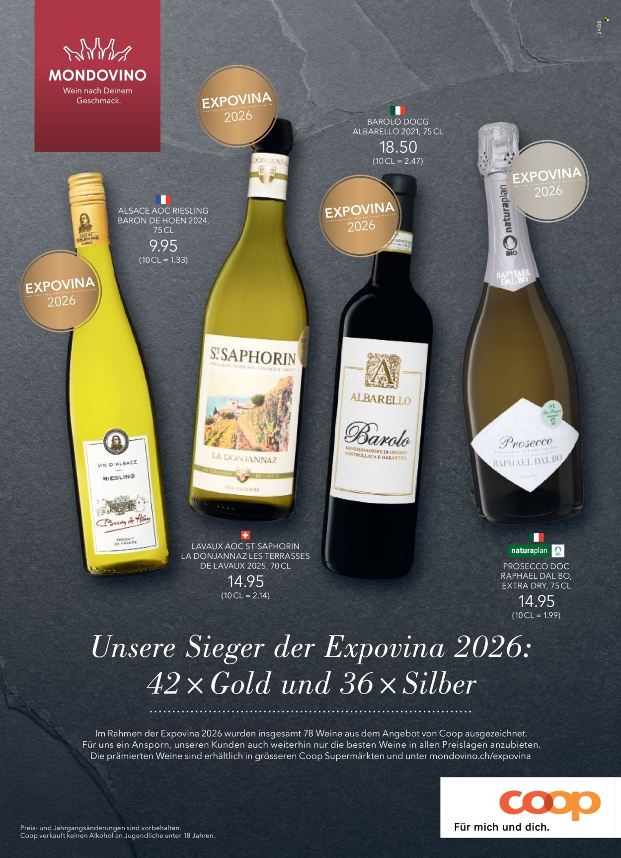 Prospekte Coop - 20.8.2026 - 26.8.2026. Seite 47. Seite 47