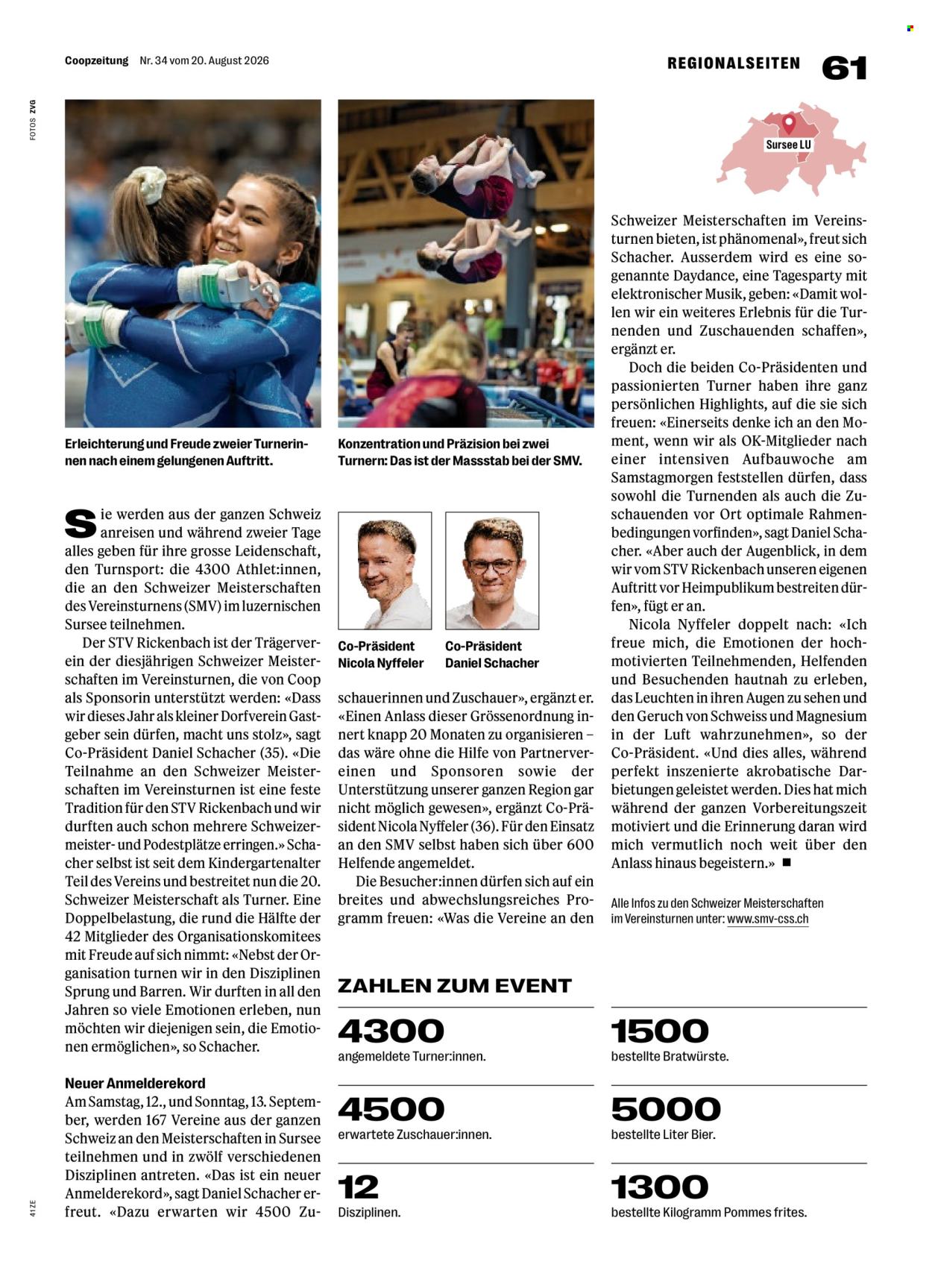 Prospekte Coop - 20.8.2026 - 26.8.2026. Seite 61. Seite 61